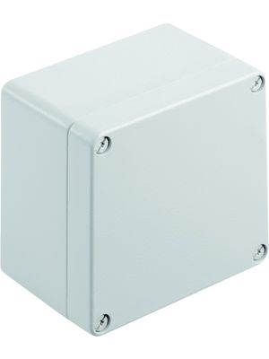 Metal Enclosure Klippon® K 122x120x81mm Aluminium Silver Grey IP68