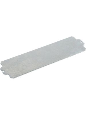 Mounting plate 239mm Galvanised Steel Silver