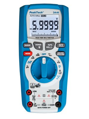 Digital Multimeter, 1kV, 10MHz, 60MOhm