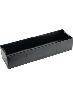 ESD Variobox Container Insert, 550x174x110mm, Polystyrene, Black