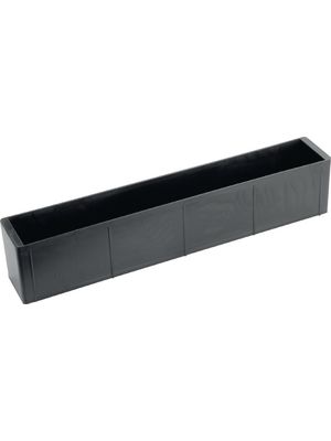 ESD Variobox Container Insert, 550x87x110mm, Polystyrene, Black