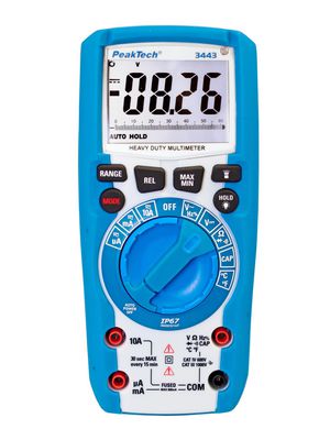 Digital Multimeter, 1kV, 10kHz, 600Ohm