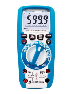 Digital Multimeter, 1kV, 10kHz, 600Ohm