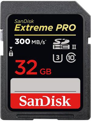 Extreme Pro SDHC Memory Card