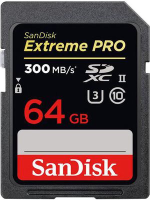 Extreme Pro SDXC Memory Card