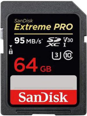 Extreme Pro SDXC Memory Card 64 GB