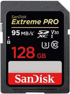 Extreme Pro SDXC Memory Card 128 GB