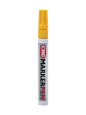 Marker Pen, Yellow, Permanent, Fine, 1pcs