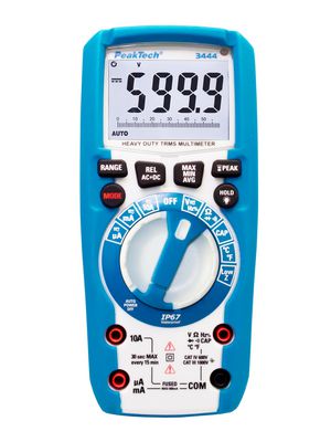 Digital Multimeter, 1kV, 10kHz, 600Ohm