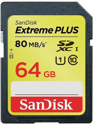 Extreme Plus SDXC card 64 GB