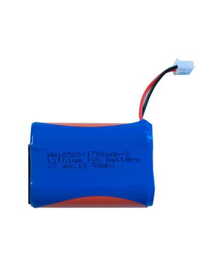 Li-Ion Battery, 7.4 VDC