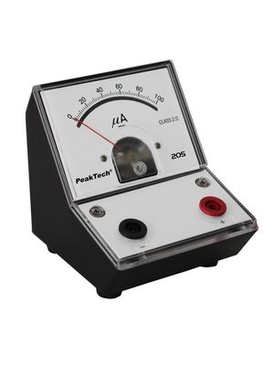 Analogue DC Amperemeter, ... 100uA