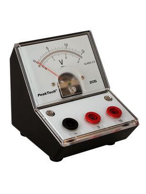 Analogue DC Voltmeter, 0 ... 15 V