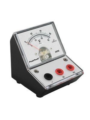 Analogue AC Voltmeter, 0 ... 60 V