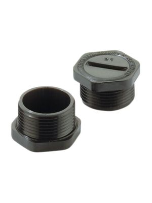 Blanking Plug M16, Polyamide, Black, IP68