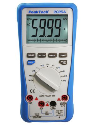 Digital Multimeter, 1kV, 20MHz, 60MOhm