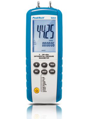 Differential Pressure Meter, 0 ... 200mbar