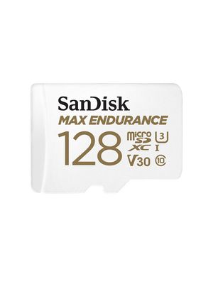 Memory Card, microSD, 128GB, 100MB/s, 40MB/s, White