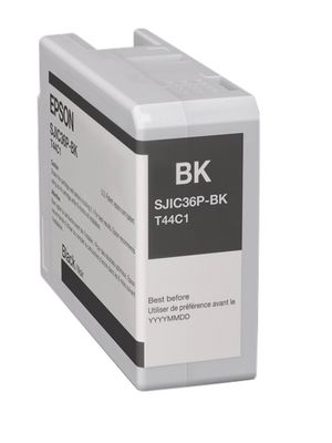 Ink Cartridge, SJIC36P, 1pcs, Black