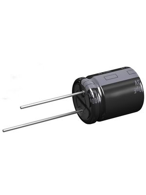 Radial Electrolytic Capacitor, 330uF, 20.8uA, 6.3V, 455mA