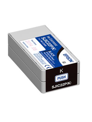 Ink Cartridge, SJIC22P, 1pcs, Black