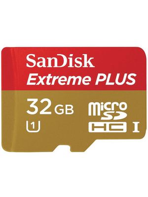 Extreme microSDHC, 32GB, 80MB/s, 50MB/s