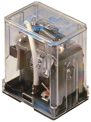 PCB power relay with LED indication