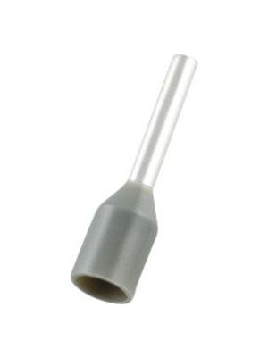 Bootlace Ferrule 0.75mm² Grey 14mm