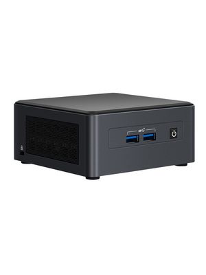 PC with Power Adapter, NUC Pro, Micro, SSD, Intel Core i3, i3-1115G4, Intel UHD, DDR4