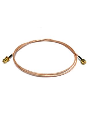 RF Cable Assembly, SMA Female Straight - SMA Male Straight, 152mm, Gold