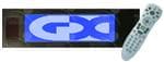 LCD Graphic Display Modules & Accessories 240x64 Wht Txt Blue B/G USB