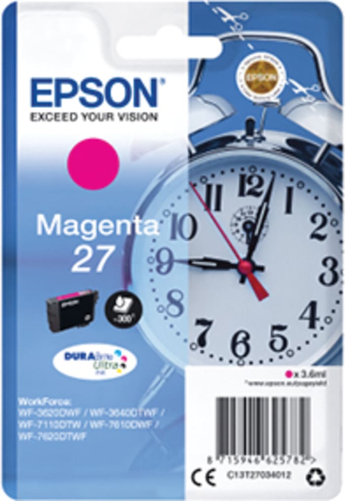 Epson C13T27034012 Magenta Ink Cartridge