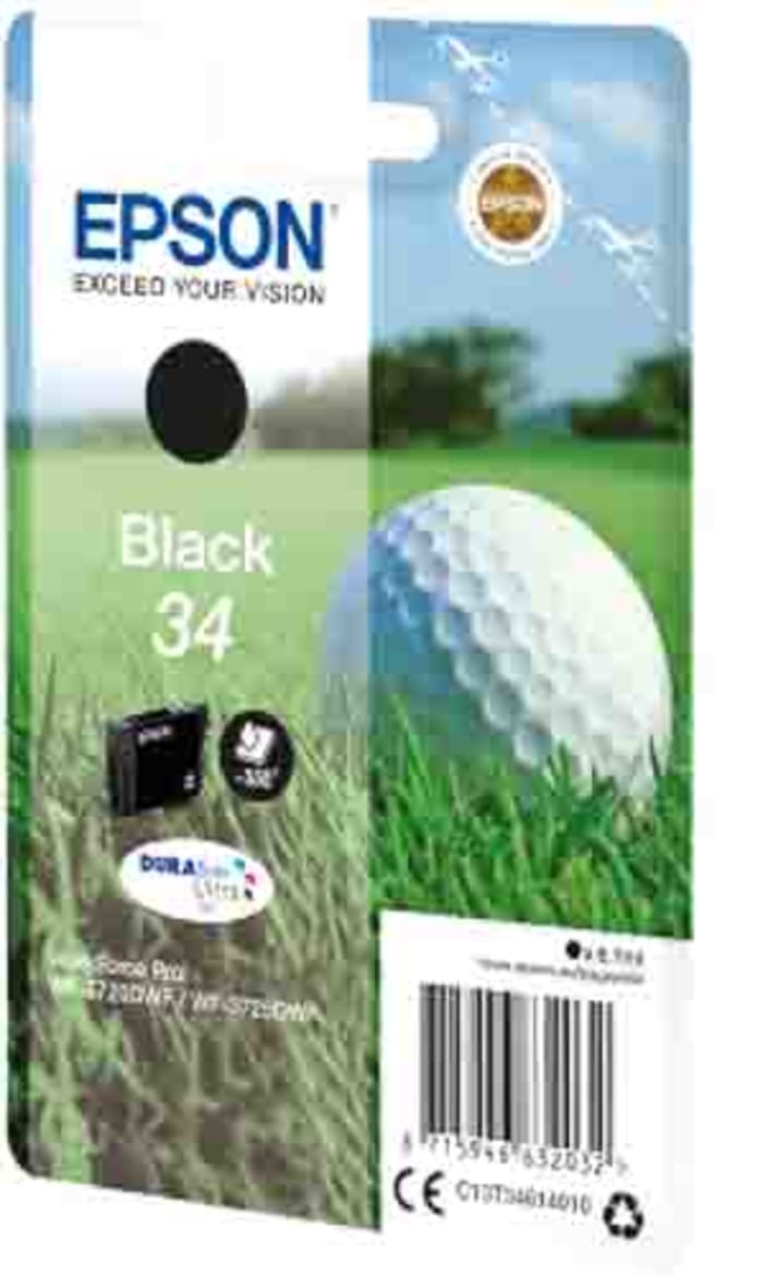 Epson C13T34614010 Black Ink Cartridge