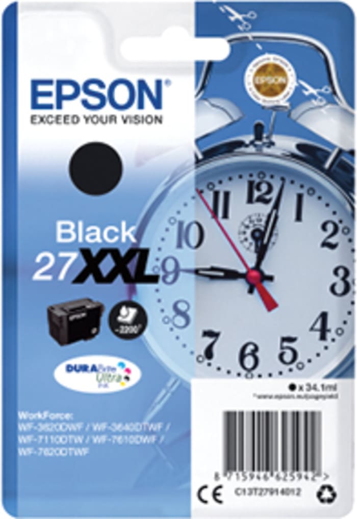 Epson C13T27914012 Black Ink Cartridge