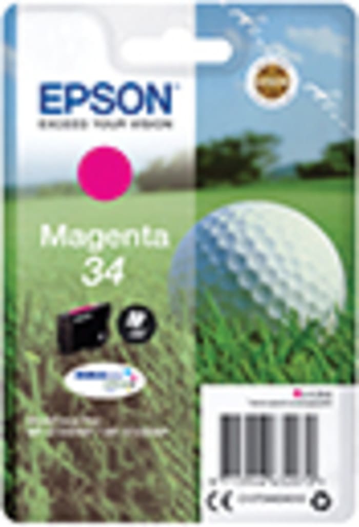 Epson C13T34634010 Magenta Ink Cartridge