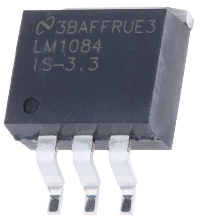 Texas Instruments LM1084IS-3.3/NOPB, 1 Low Dropout Voltage, Voltage Regulator 5A, 3.3 V 3-Pin, D2PAK (TO-263)