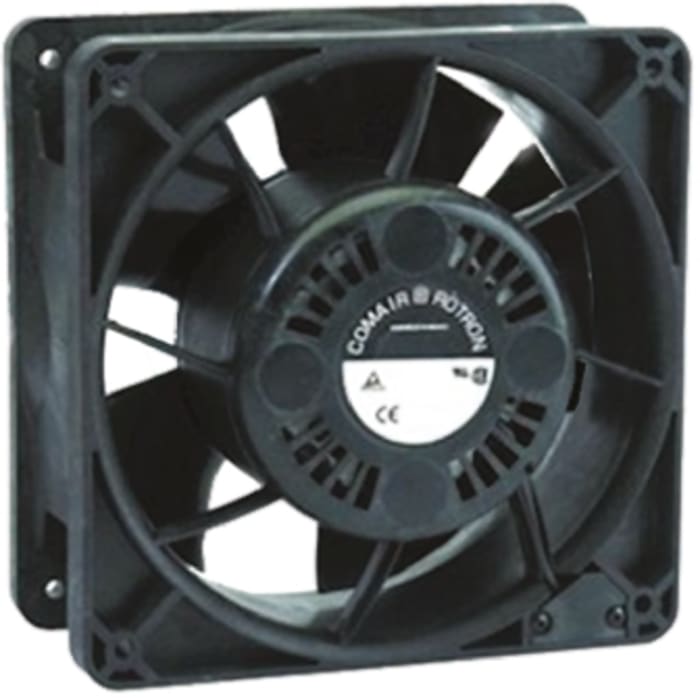 AC Aksiyel Fan, 175,51 x 175,51 x 111,8mm, 560m³/sa, 59W, 115 V ac (Tarzan Serisi)