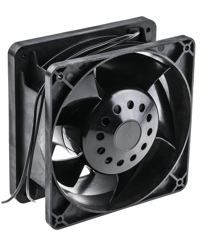 AC Aksiyel Fan, 175,51 x 175,51 x 111,8mm, 560m³/sa, 59W, 230 V ac (Tarzan Serisi)