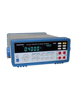 Benchtop Multimeter, TRMS AC, 500Ohm ... 50MOhm