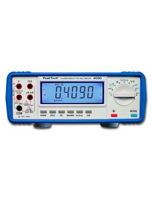 Benchtop Multimeter, TRMS AC, 220Ohm ... 220MOhm