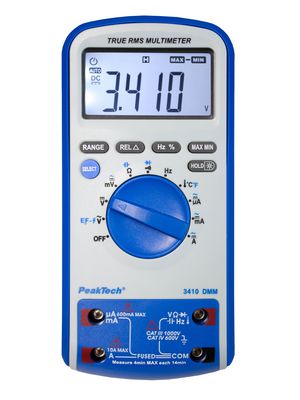 Digital Multimeter, 750V, 10MHz, 60MOhm