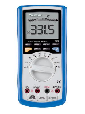 Digital Multimeter, 600V, 400MHz, 40MOhm