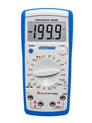 CR Meter, Handheld, 2GOhm, 20000uF, 800Hz