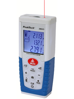 Distance Meter 635 nm 40 m 99 Displays