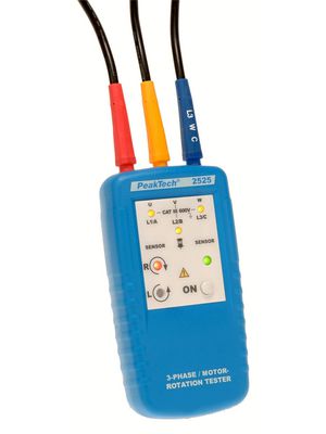 Phase Rotation Tester 70Hz AC: 1 ... 400 V