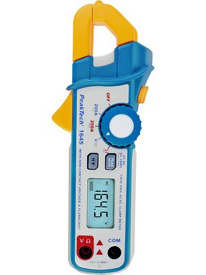 Current Clamp Meter, TRMS, 1kOhm, LCD