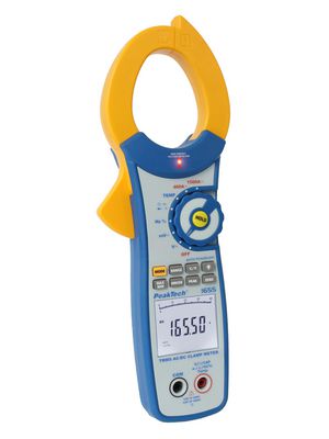 Current Clamp Meter, TRMS, 40MOhm, 40kHz, LCD