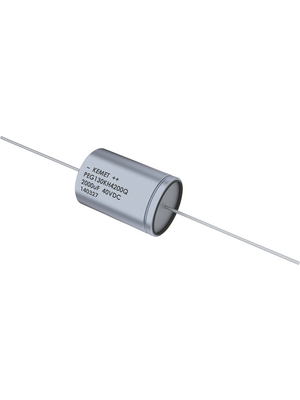 Axial Electrolytic Capacitor, 2000uF, 40V, 244uA, -10 ... 30 %