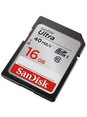 Ultra SDHC card 16 GB