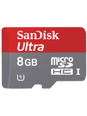 Ultra microSDHC, 8GB, 48MB/s